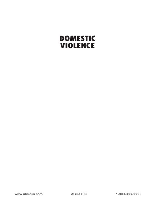 Title details for Domestic Violence by Margi Laird McCue - Available